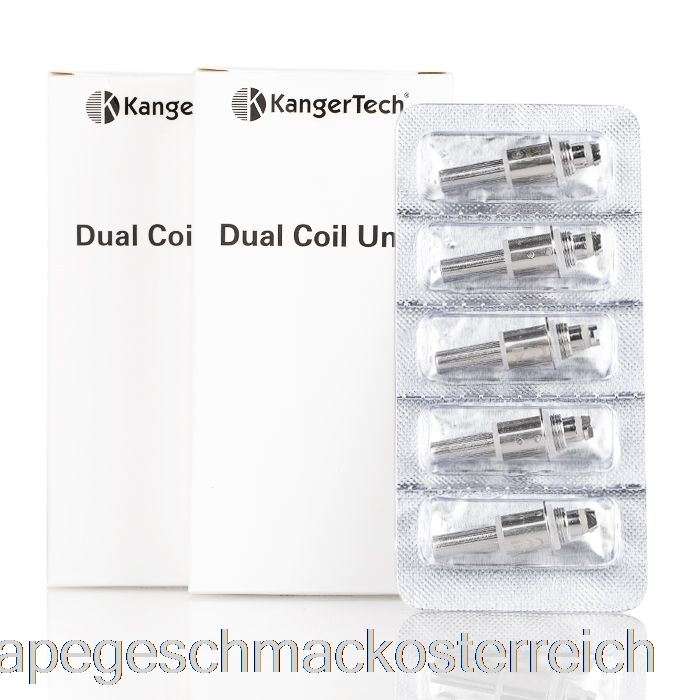 Kanger Dual Unit Ersatzspulen 1,0 Ohm Spulen Vape Geschmack